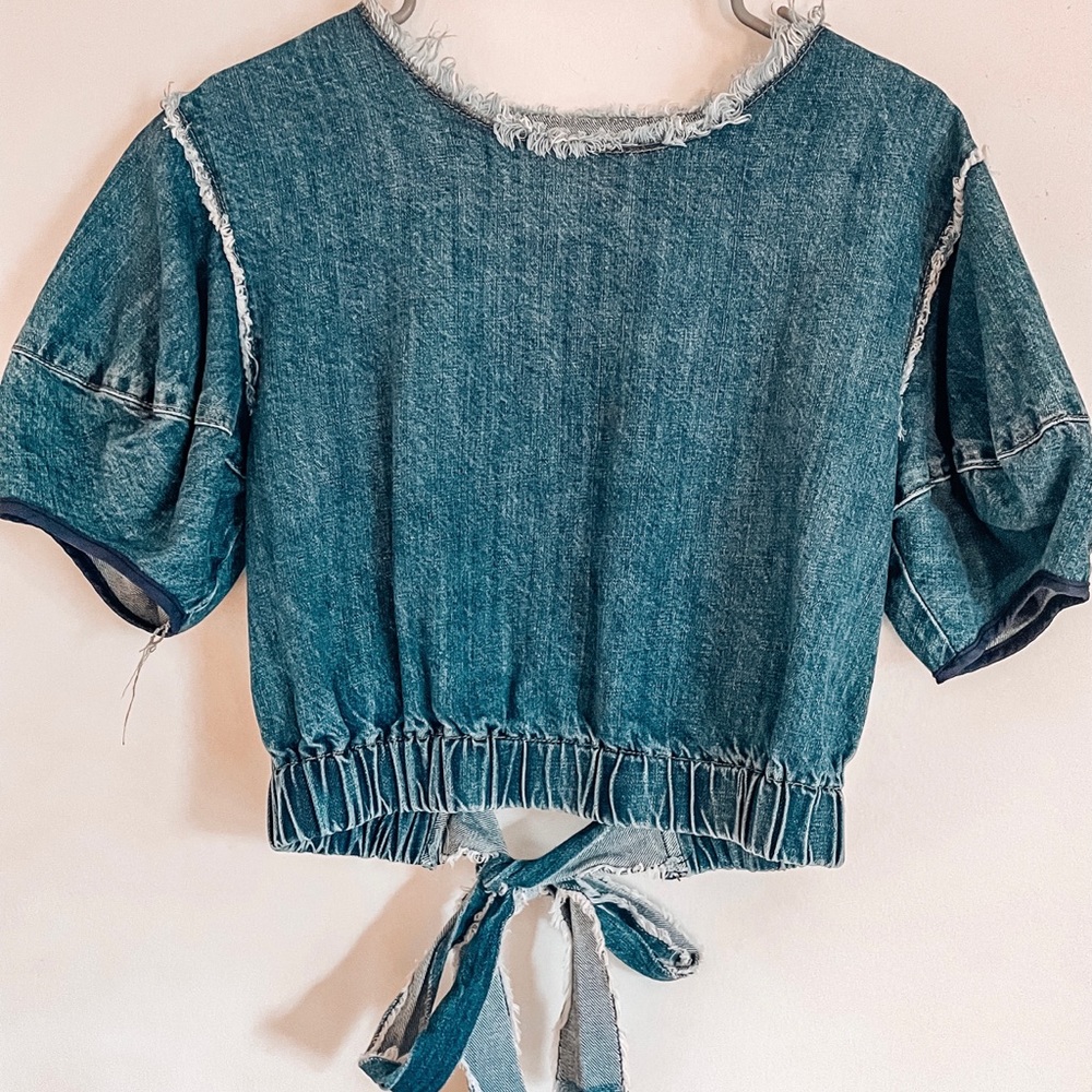 Denim Top